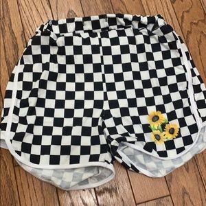 Checkered shorts